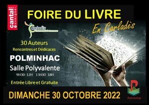 30 octobre 2022-Première Foire du livre de Polminhac