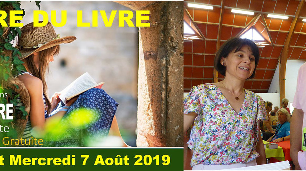 Mardi 6 et mercredi 7 août 2019. – Salon du livre de Vic-sur-Cère (Cantal)