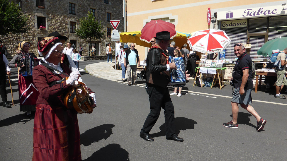 13 août 2019. – Dédicaces au Malzieu-Ville (Lozère)