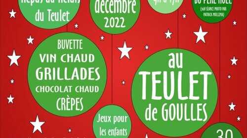 Dédicaces de Manuel Rispal le dimanche 11 décembre 2022 au marché de Noël du Teulet de Goulles (Corrèze)