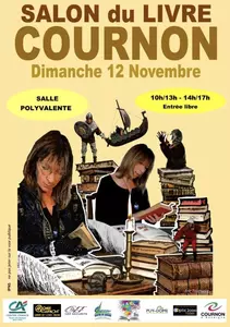 Cournon-d'Auvergne (63). Dimanche 12 novembre 2023. Manuel Rispal au salon du livre
