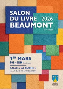 Salon du livre de Beaumont Puy-de-Dôme 1er mars 2026